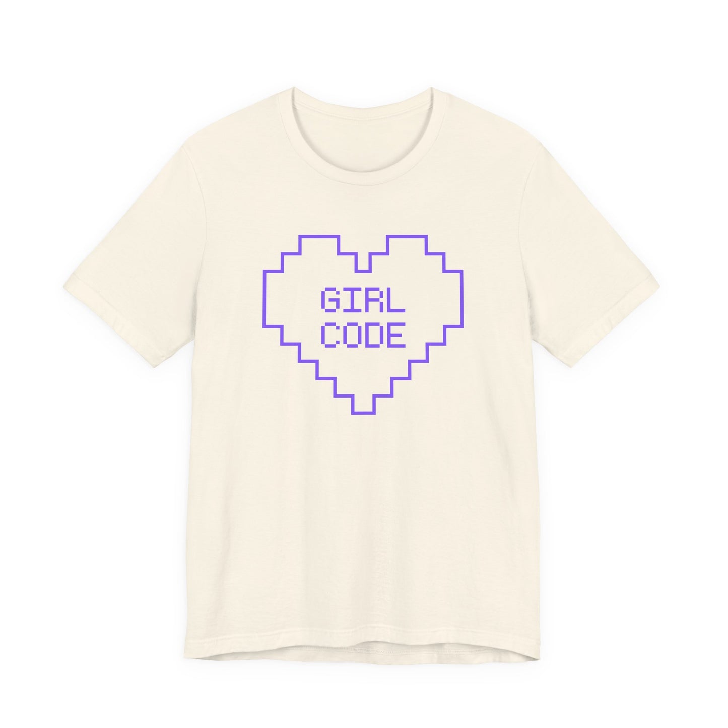 Girl Code Heart Tee - T-Shirt