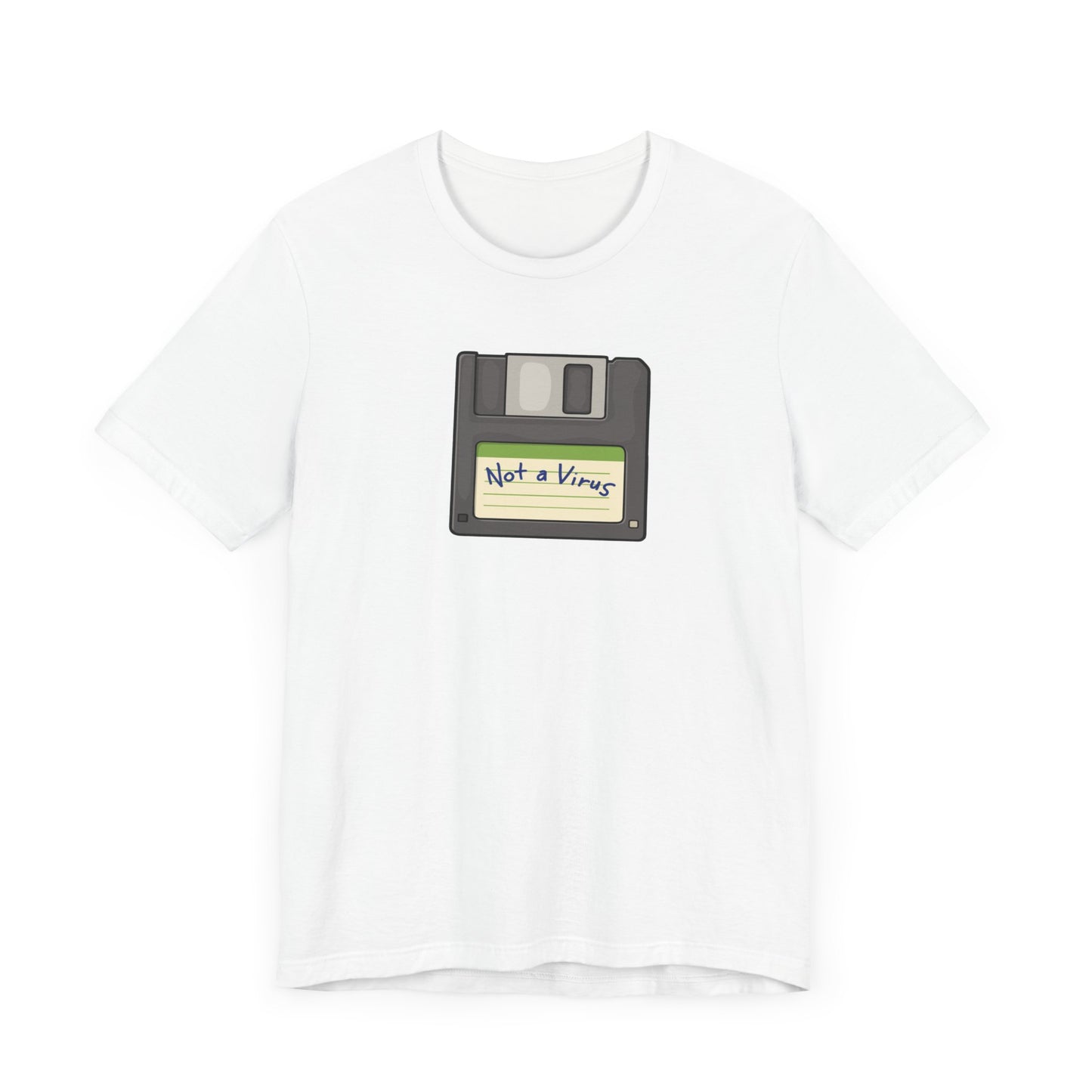 Floppy Disk 3.5 inch - Not a Virus T Shirt