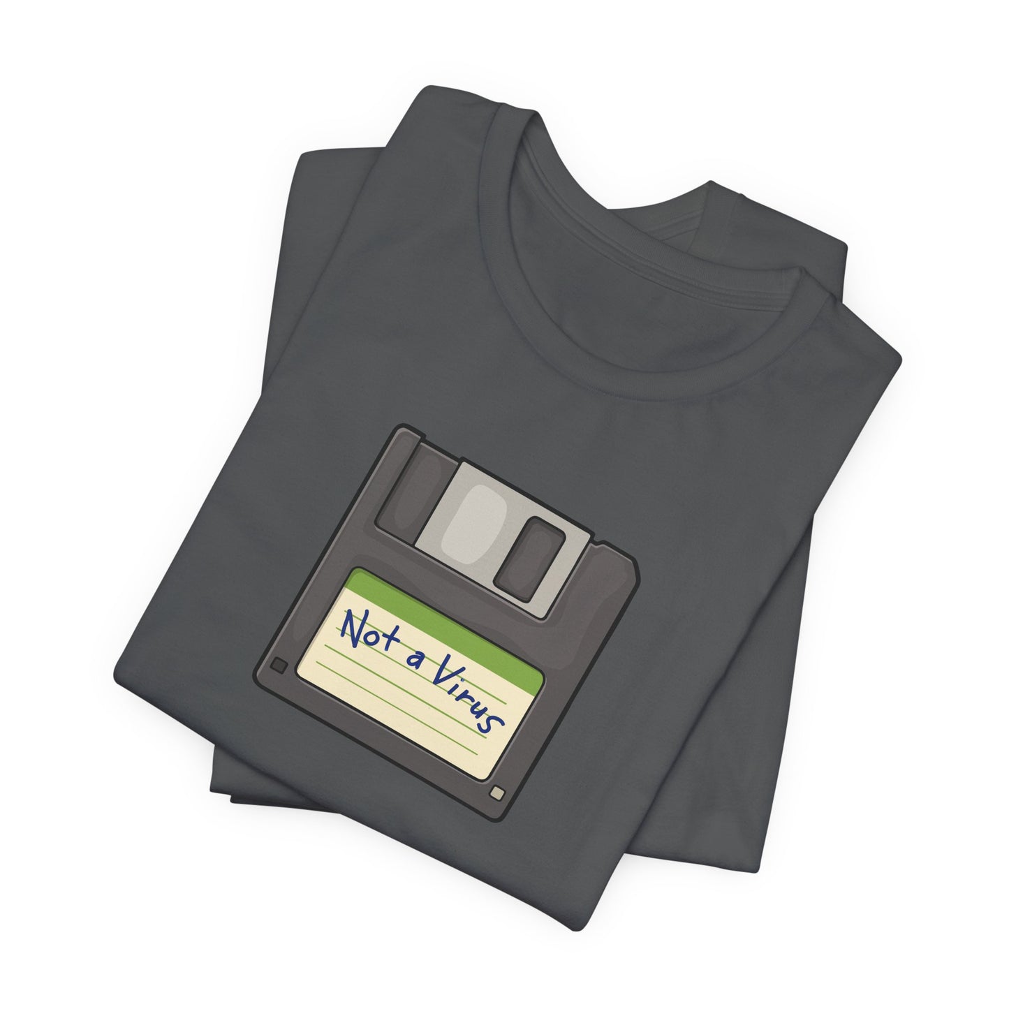 Floppy Disk 3.5 inch - Not a Virus T Shirt