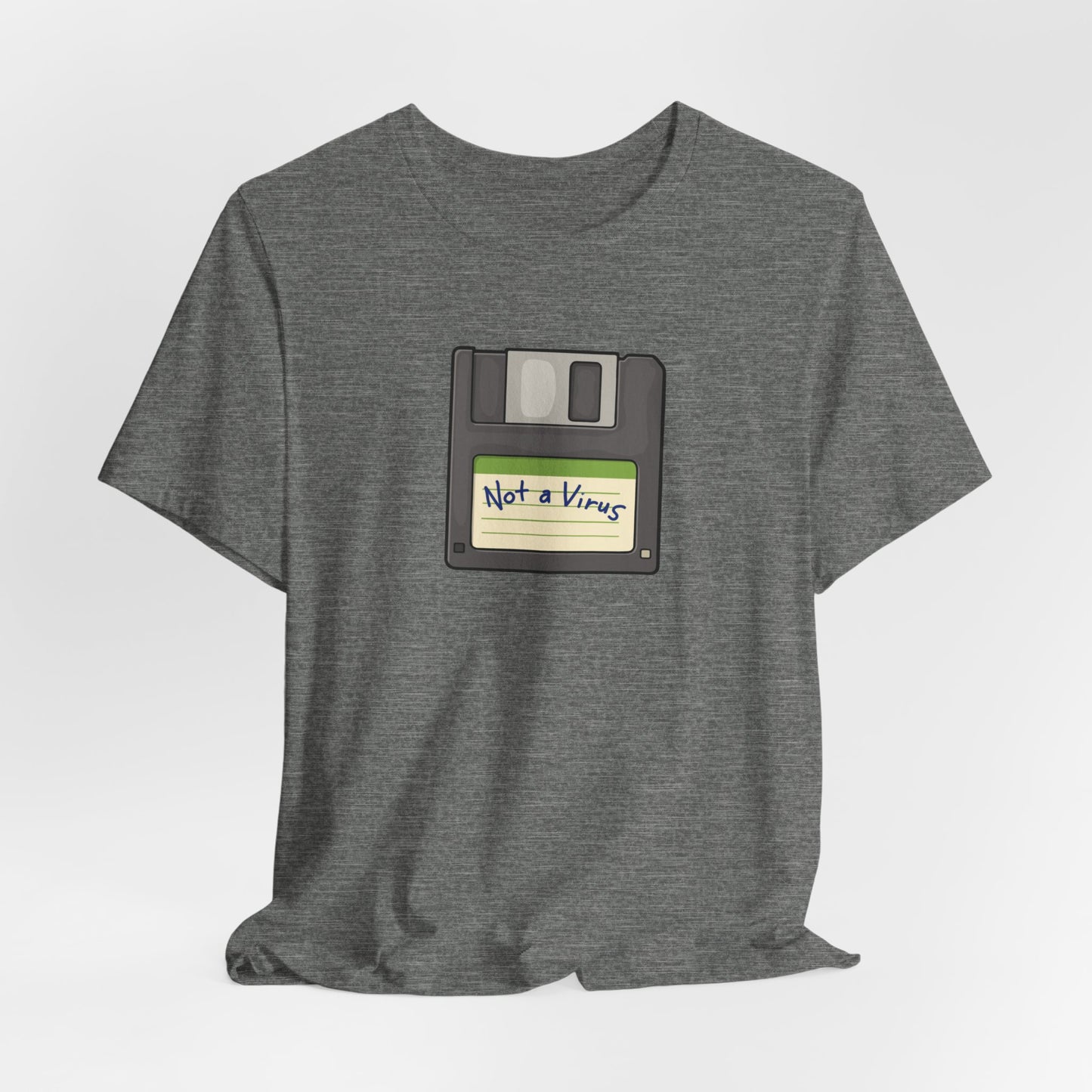 Floppy Disk 3.5 inch - Not a Virus T Shirt