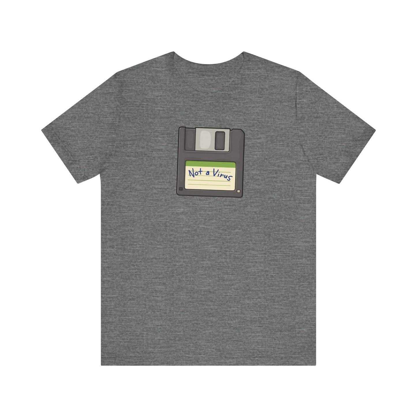 Floppy Disk 3.5 inch - Not a Virus T Shirt
