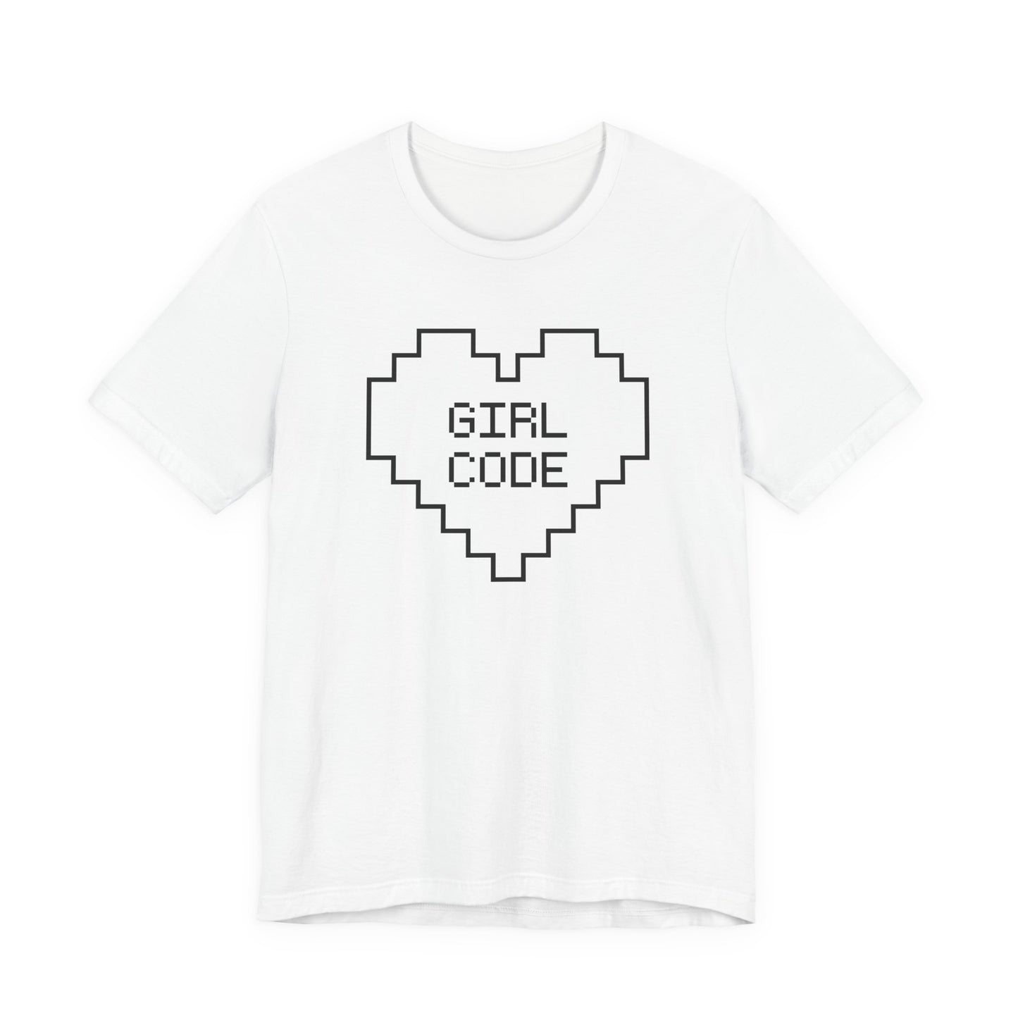 Girl Code Heart Tee - T-Shirt