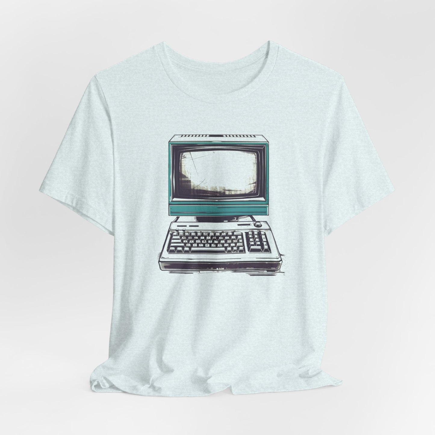 Retro Computer - T Shirt