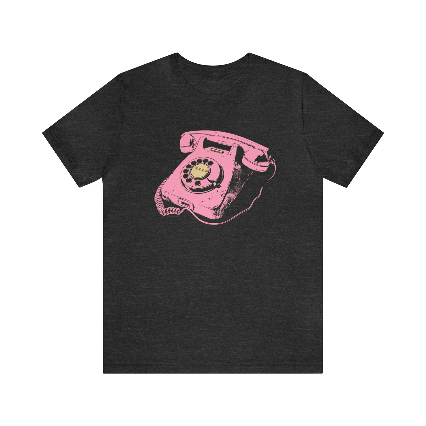 Pink Rotary Phone T Shirt