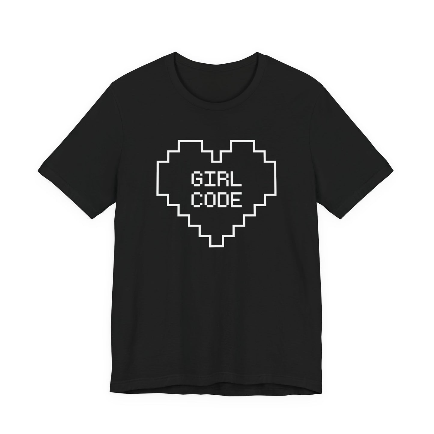 Girl Code Heart Tee - T-Shirt