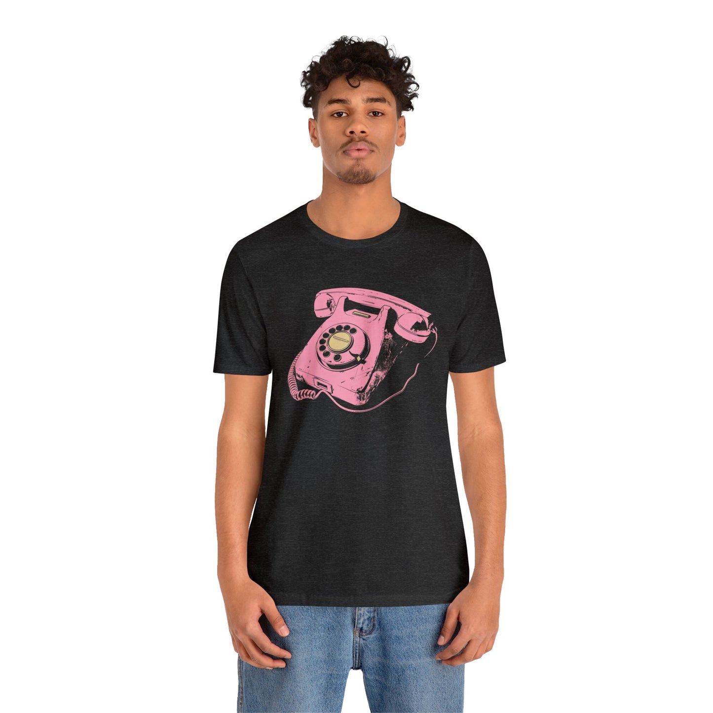 Pink Rotary Phone T Shirt
