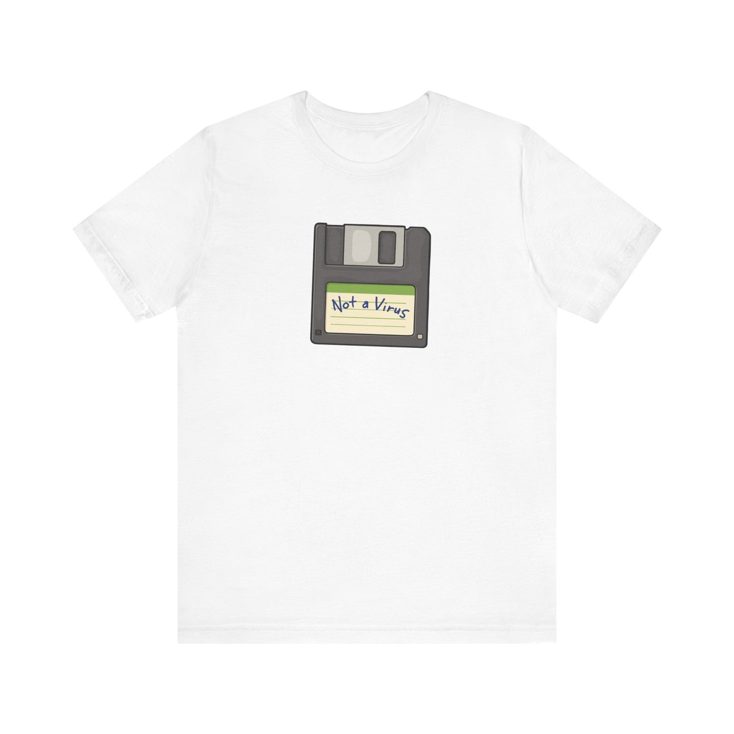 Floppy Disk 3.5 inch - Not a Virus T Shirt