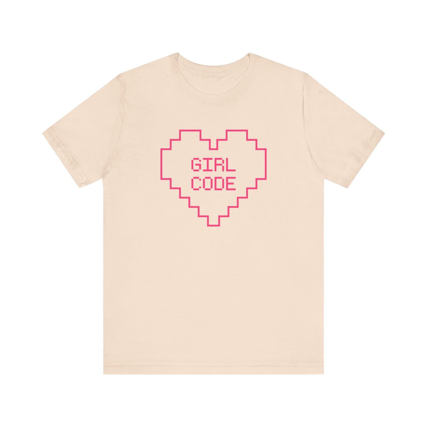 Girl Code Heart Tee - T-Shirt