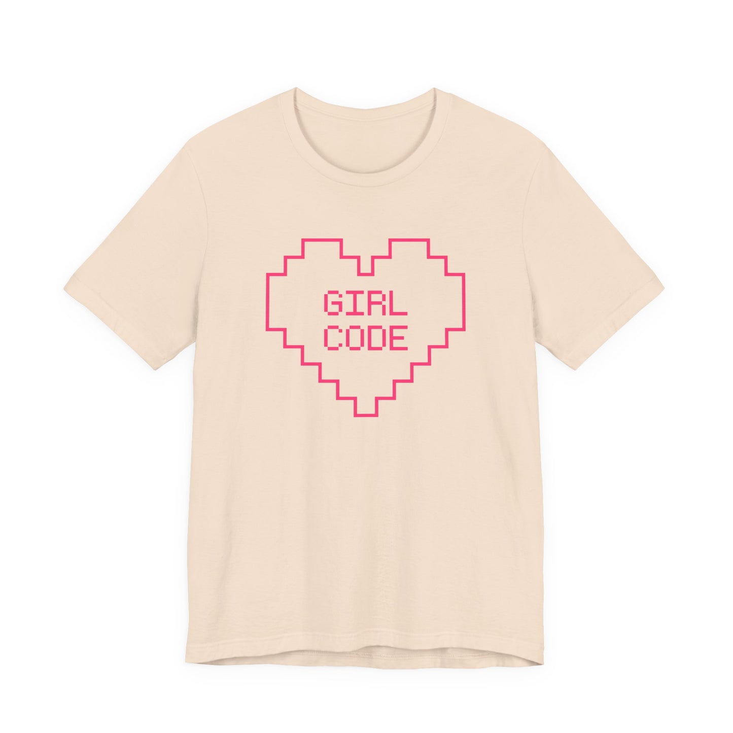 Girl Code Heart Tee - T-Shirt
