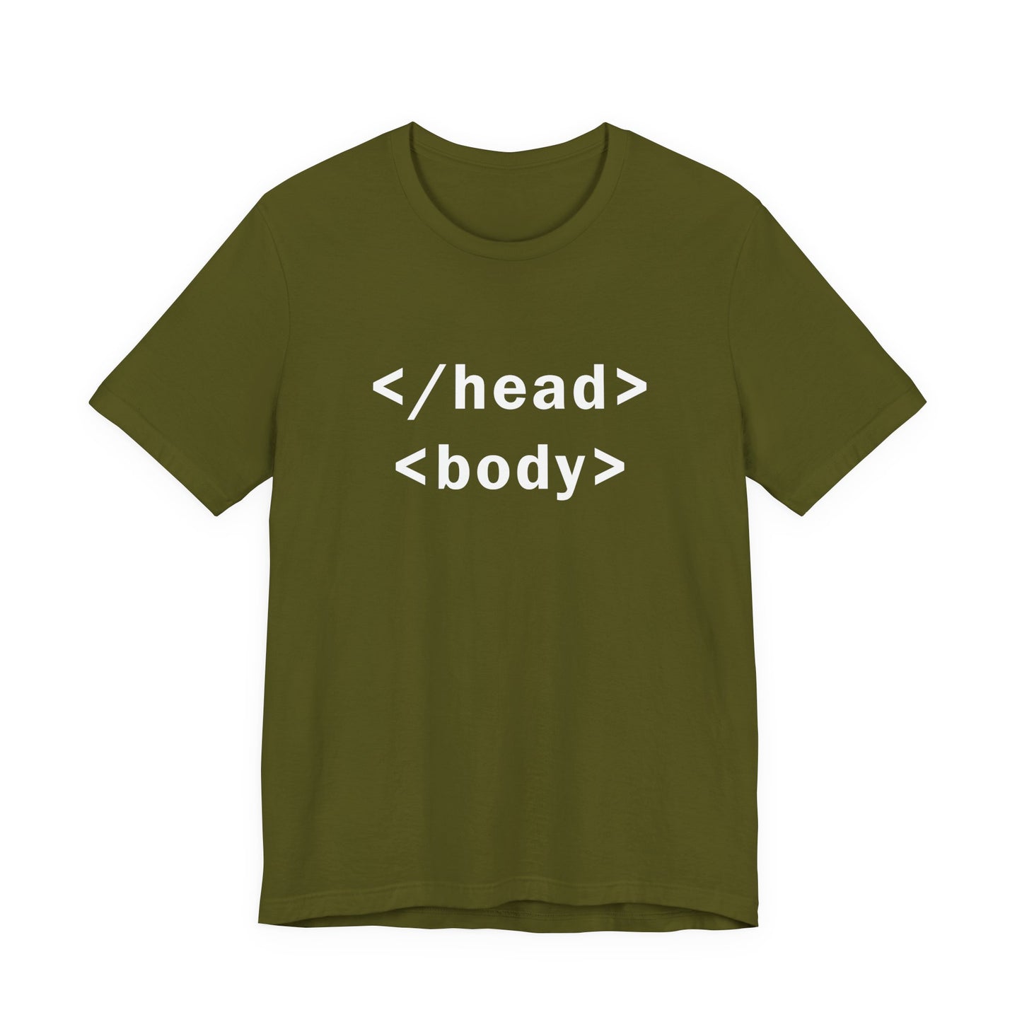 </head> <body> HTML tags - T-Shirt