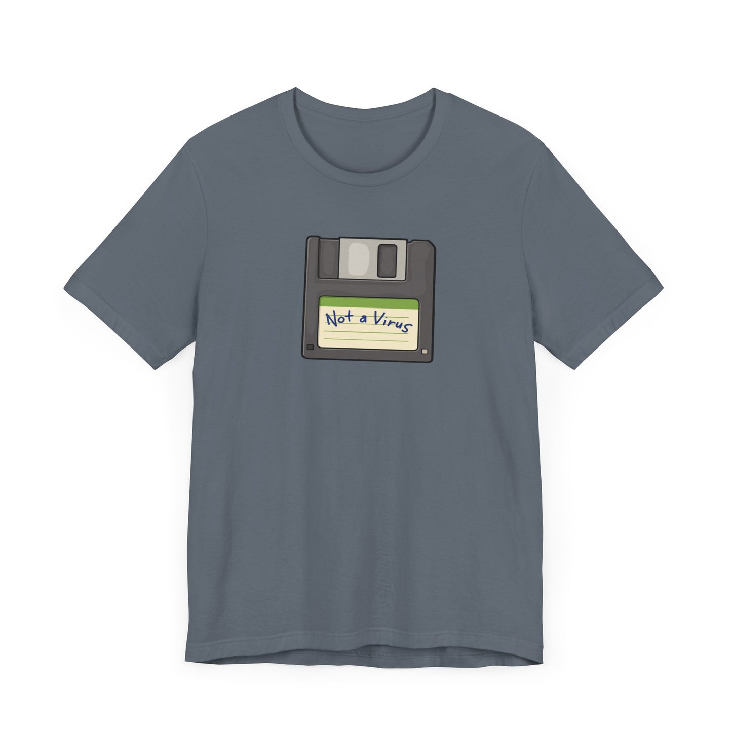 Floppy Disk 3.5 inch - Not a Virus T Shirt