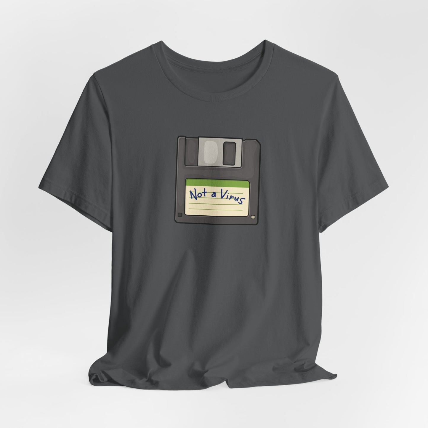 Floppy Disk 3.5 inch - Not a Virus T Shirt