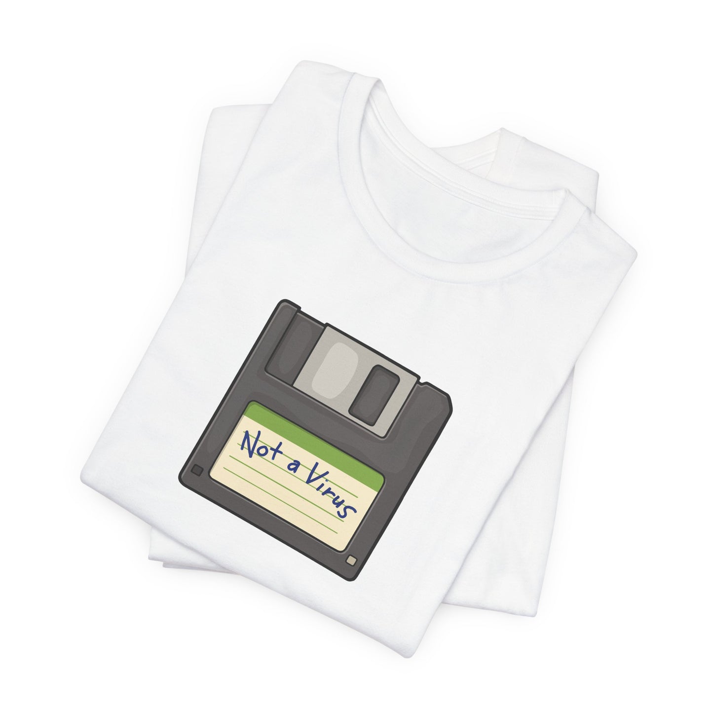 Floppy Disk 3.5 inch - Not a Virus T Shirt