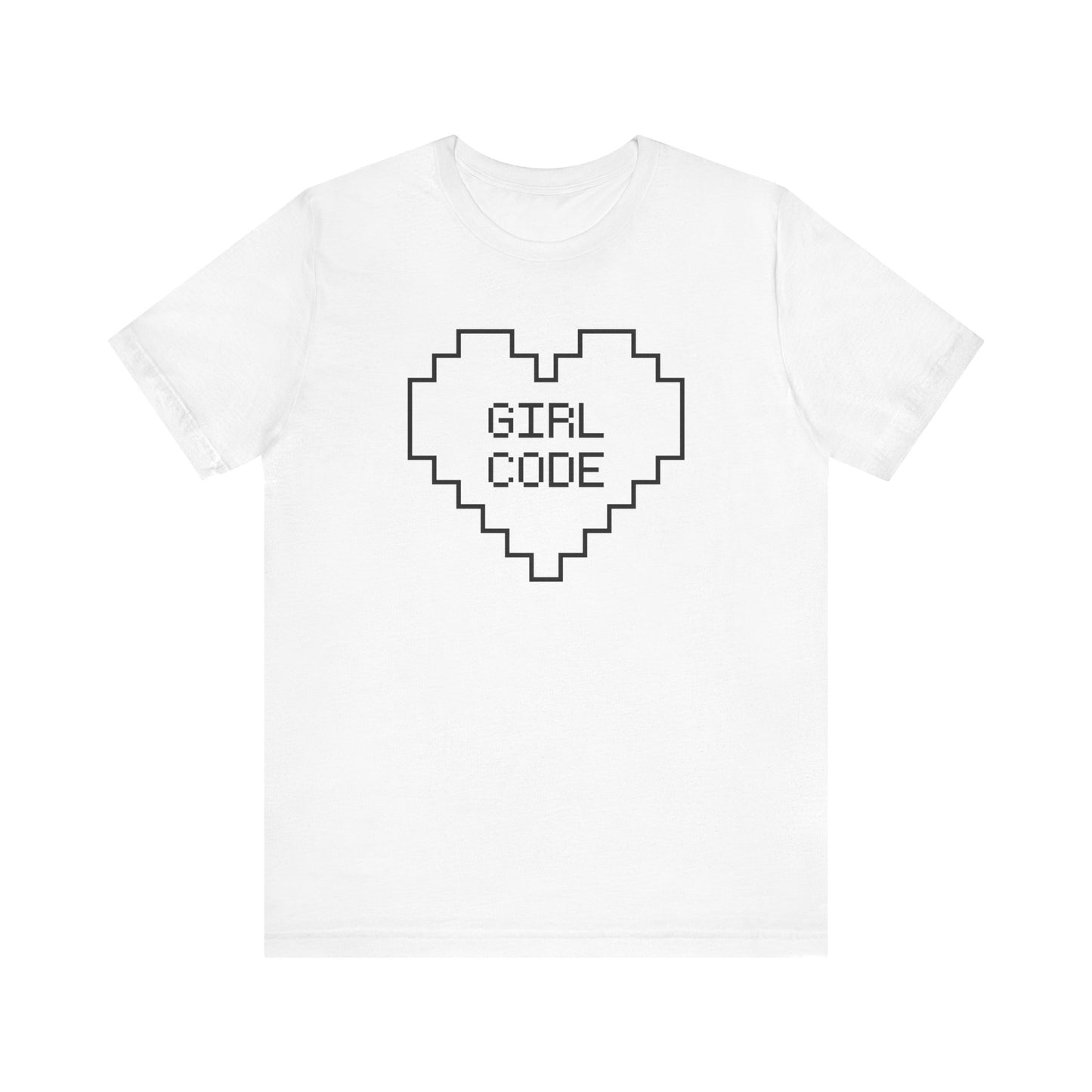 Girl Code Heart Tee - T-Shirt