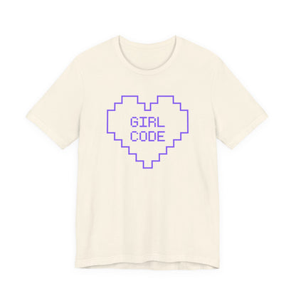 Girl Code Heart Tee - T-Shirt