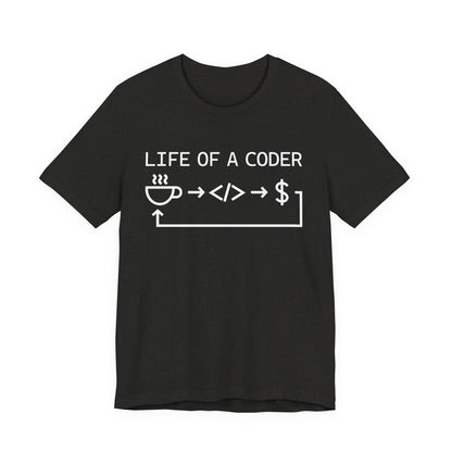 Life Of A Coder Workflow - T-Shirt