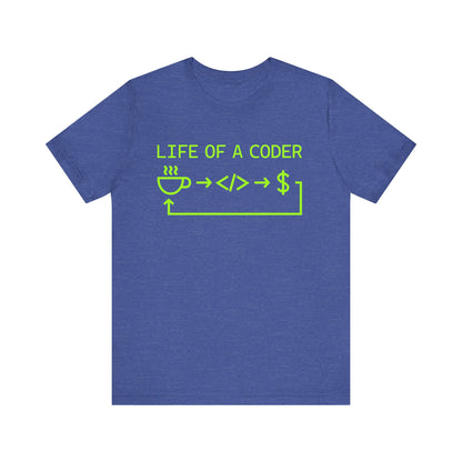 Life Of A Coder Workflow - T-Shirt