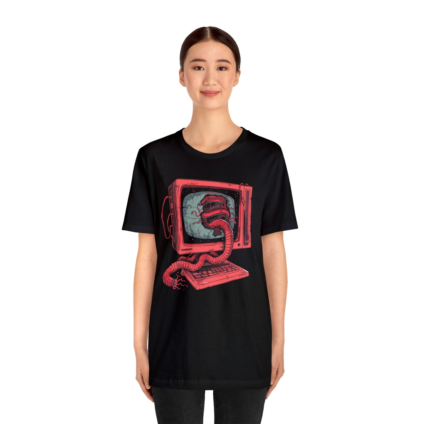 Computer Worm Tshirt