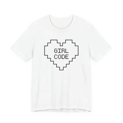 Girl Code Heart Tee - T-Shirt