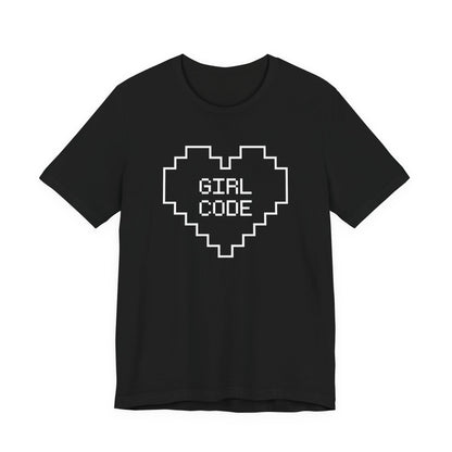 Girl Code Heart Tee - T-Shirt