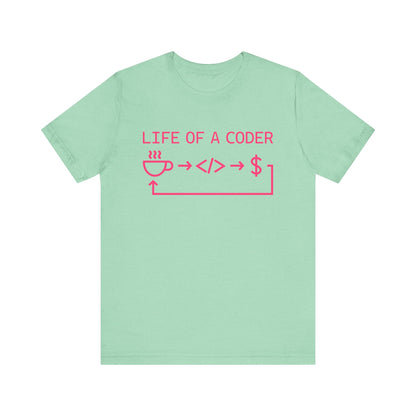 Life Of A Coder Workflow - T-Shirt