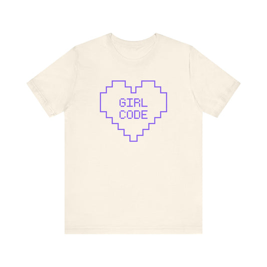 Girl Code Heart Tee - T-Shirt