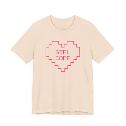 Girl Code Heart Tee - T-Shirt