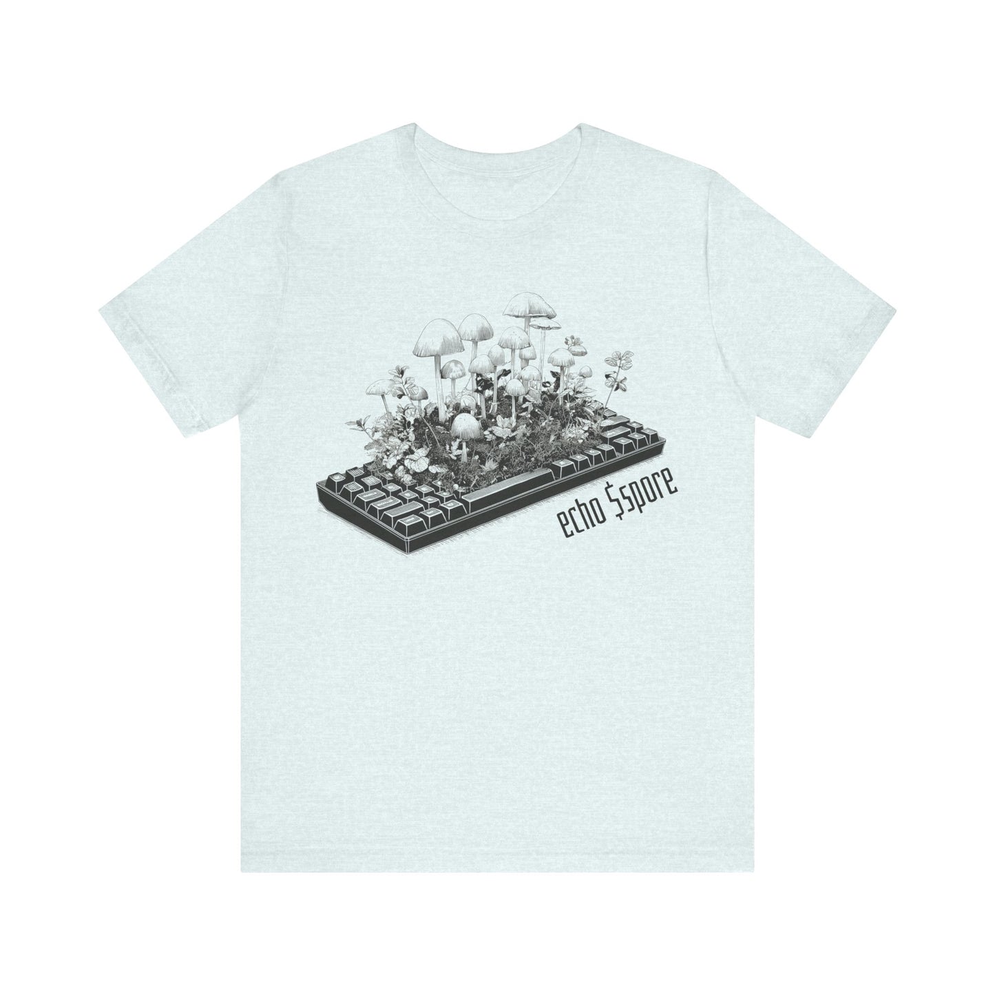 echo $spore - mushroom keyboard