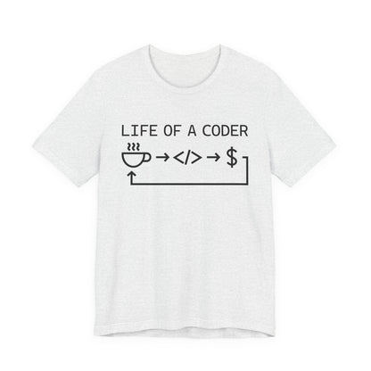 Life Of A Coder Workflow - T-Shirt