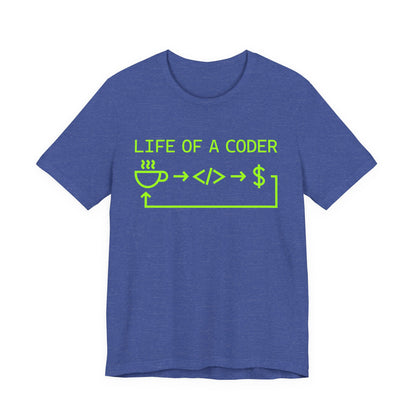 Life Of A Coder Workflow - T-Shirt