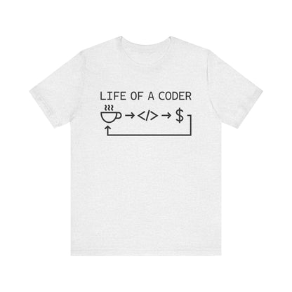 Life Of A Coder Workflow - T-Shirt
